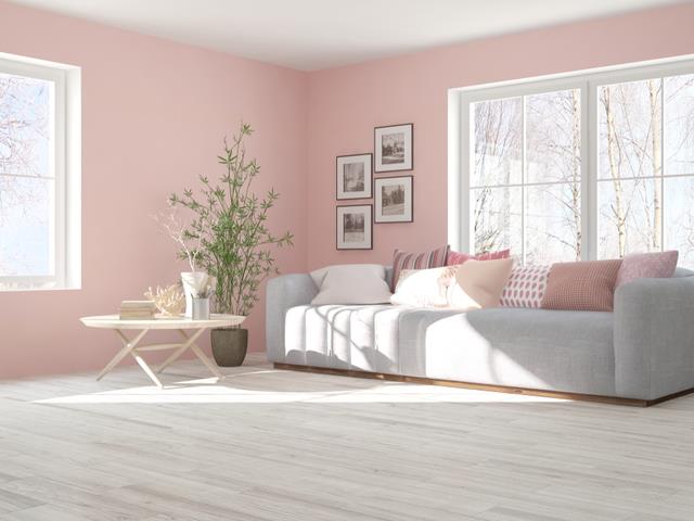 color rosa para tu hogar